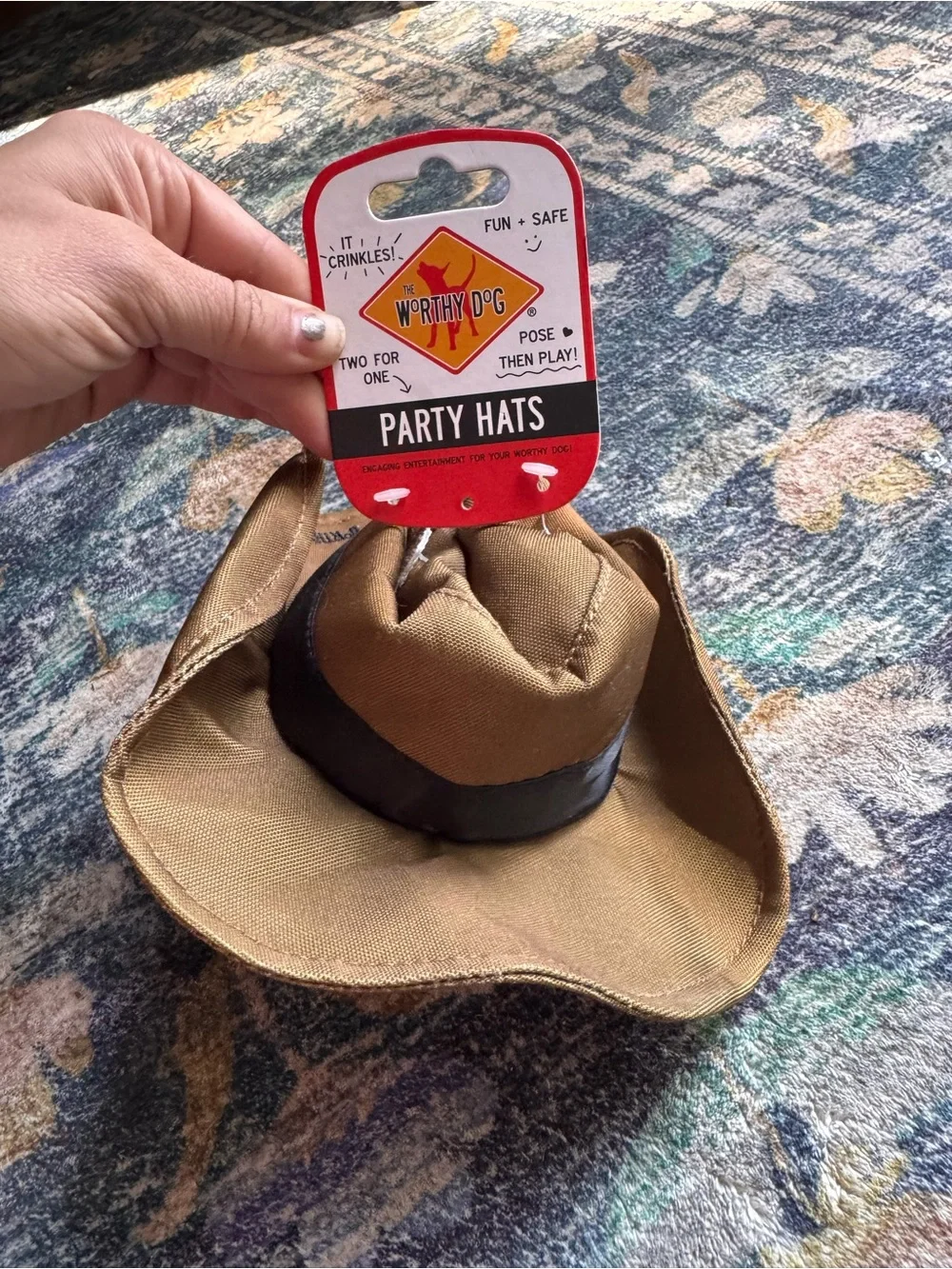 The Worthy Dog brown cowboy